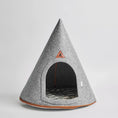 Load image into Gallery viewer, Nooee Pet Cave Molly  (XL) – Gray

