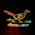Load image into Gallery viewer, Pheasant Coors Light Neon Light Sign

