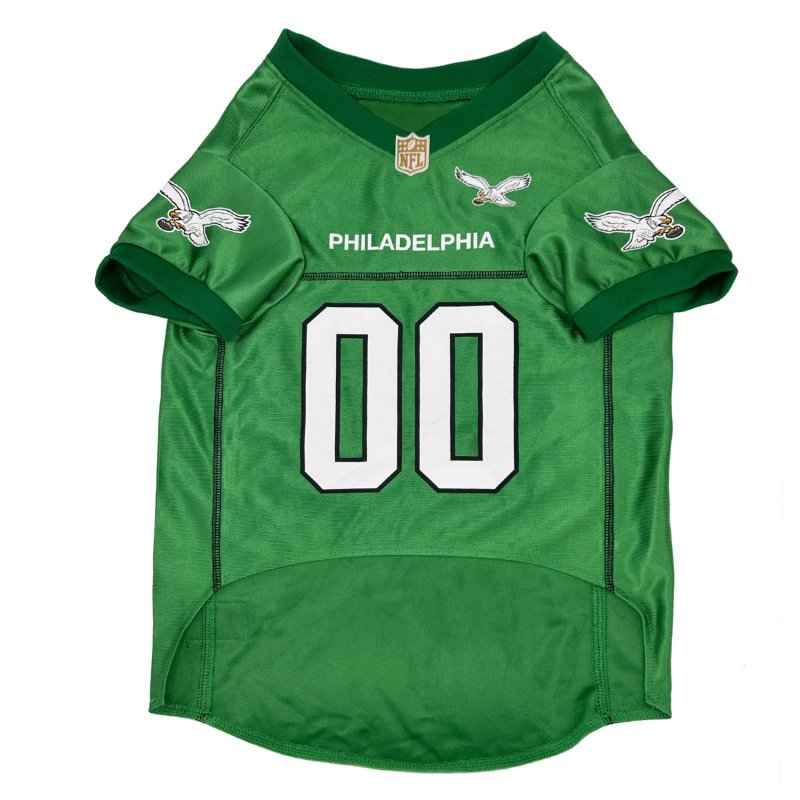 Philadelphia Eagles Throwback NFL Dog Jersey - Official Football Pet Fan Apparel