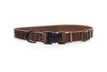 Load image into Gallery viewer, Celtic Sport Chocolate Leather Dog Collar
