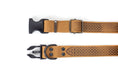 Load image into Gallery viewer, Celtic Sport Khaki Leather Dog Collar
