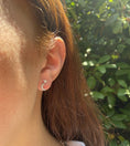 Load image into Gallery viewer, OLIVE & CHAIN Diamond Star Moon Stud Earring
