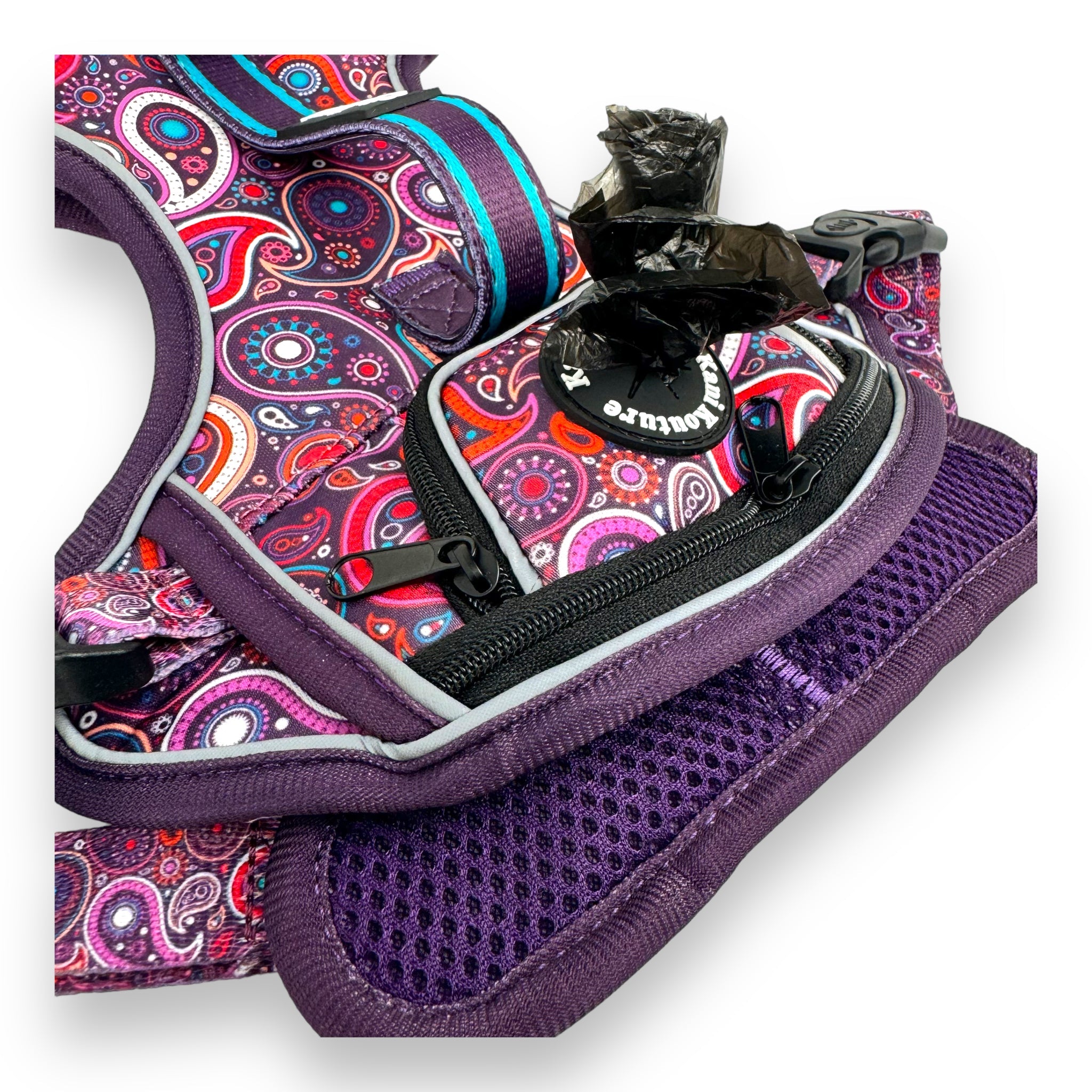 Purple Paisley - Adventure Harness 