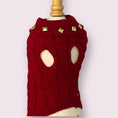 Load image into Gallery viewer, Studded Knit Turtleneck- Dog Sweater 
