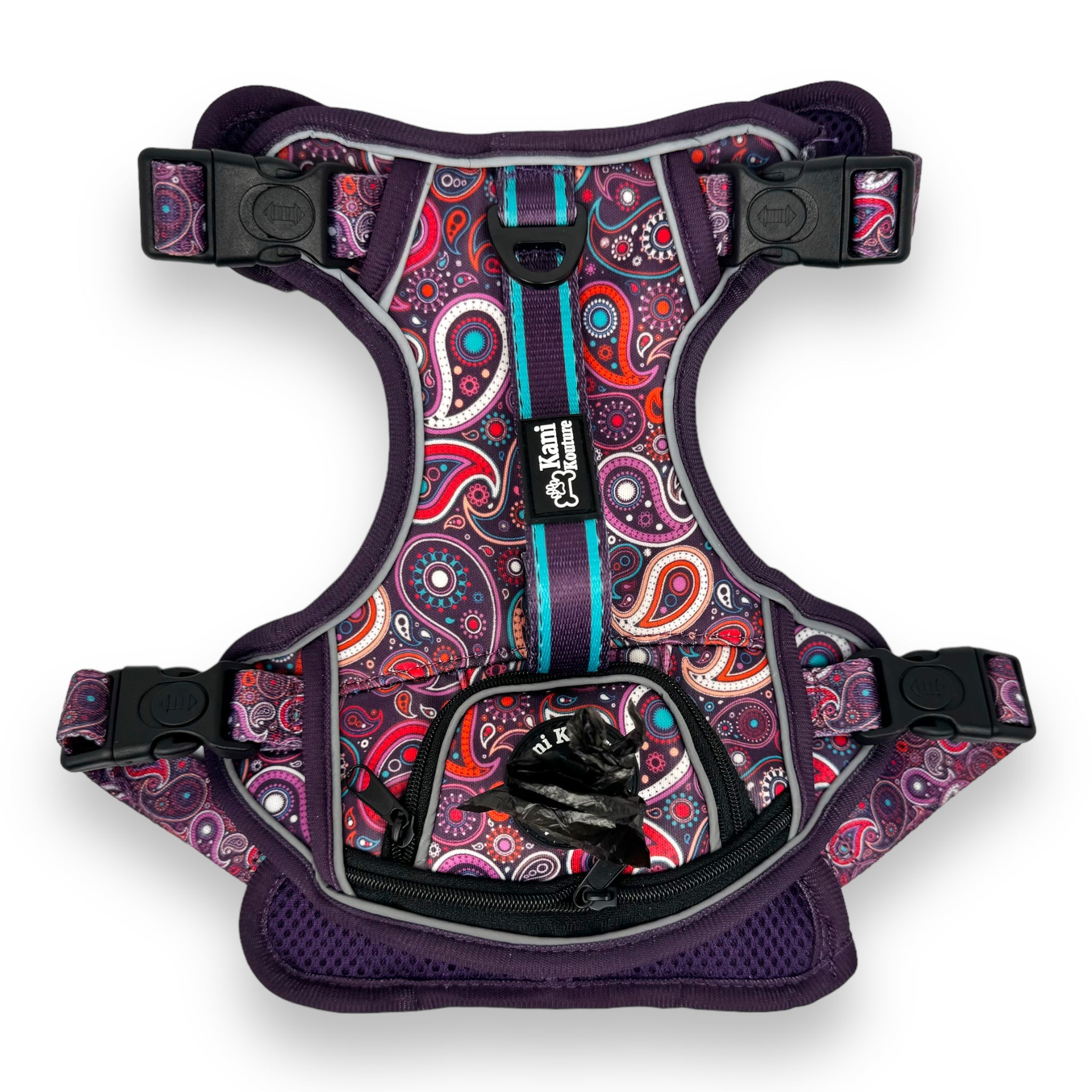 Purple Paisley - Adventure Harness 