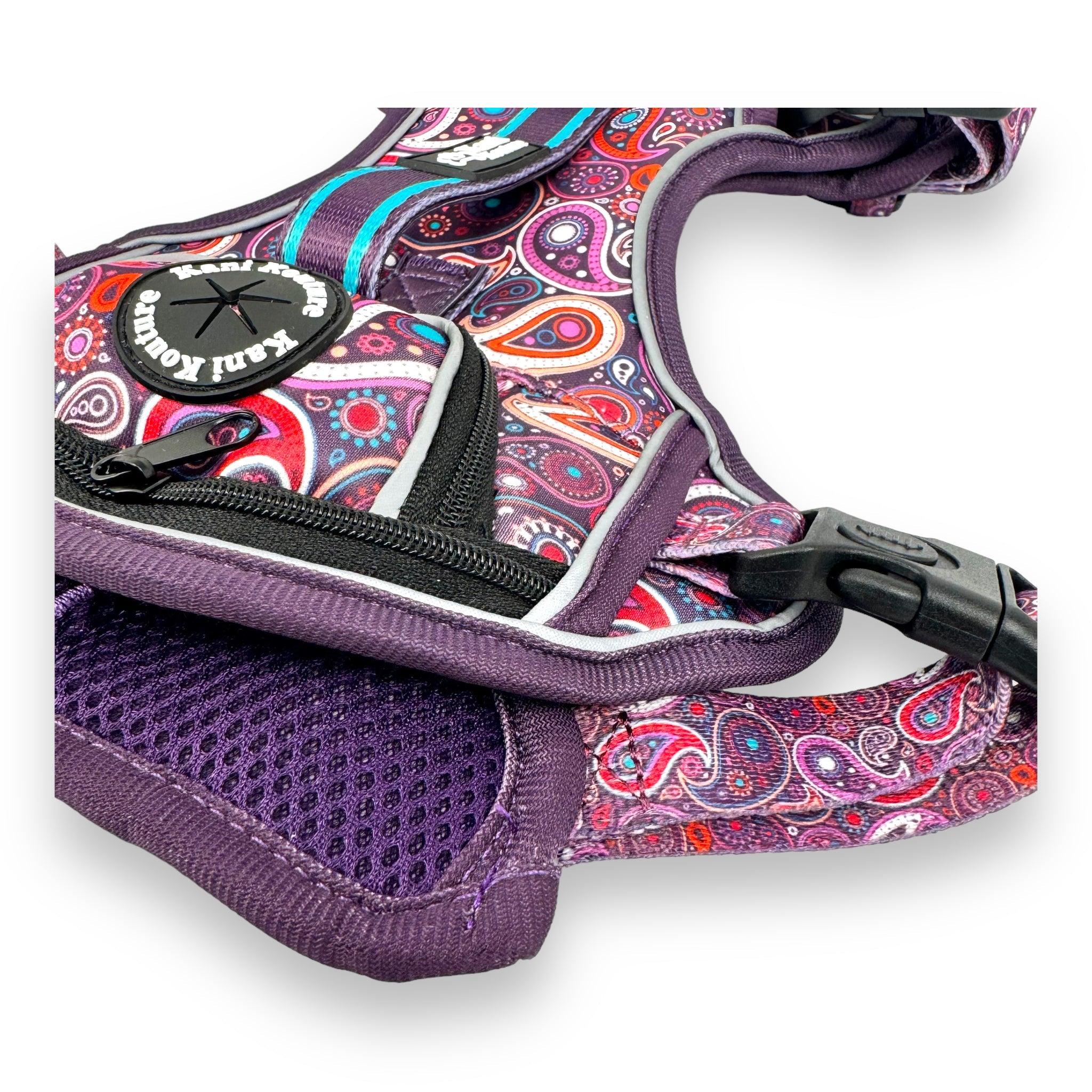 Purple Paisley - Adventure Harness 