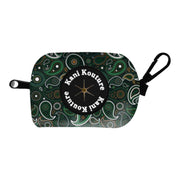 Green Paisley - Poop Bag Dispenser 