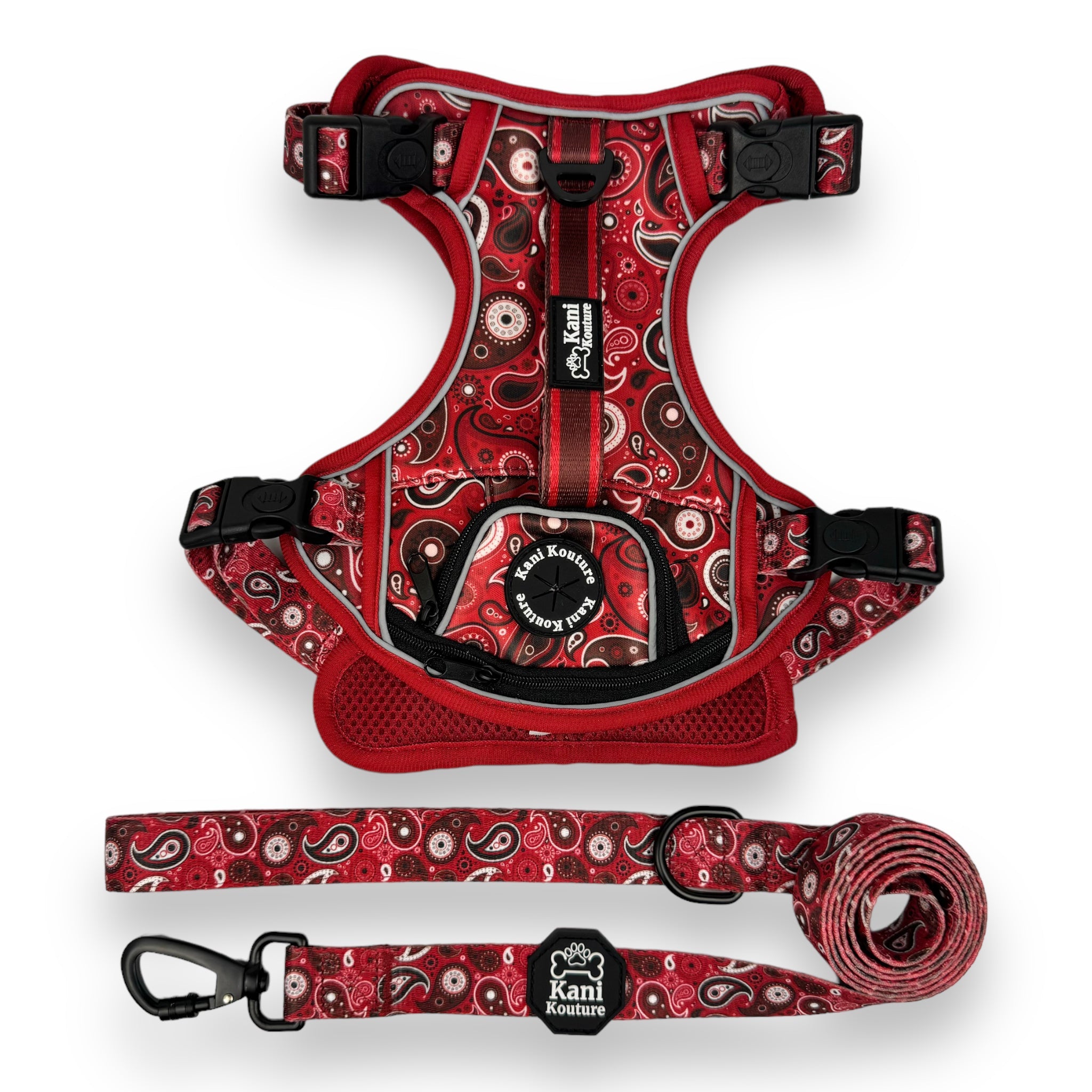 Red Paisley - Adventure Harness 