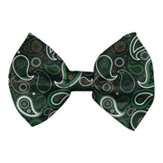 Green Paisley - Bow Tie 