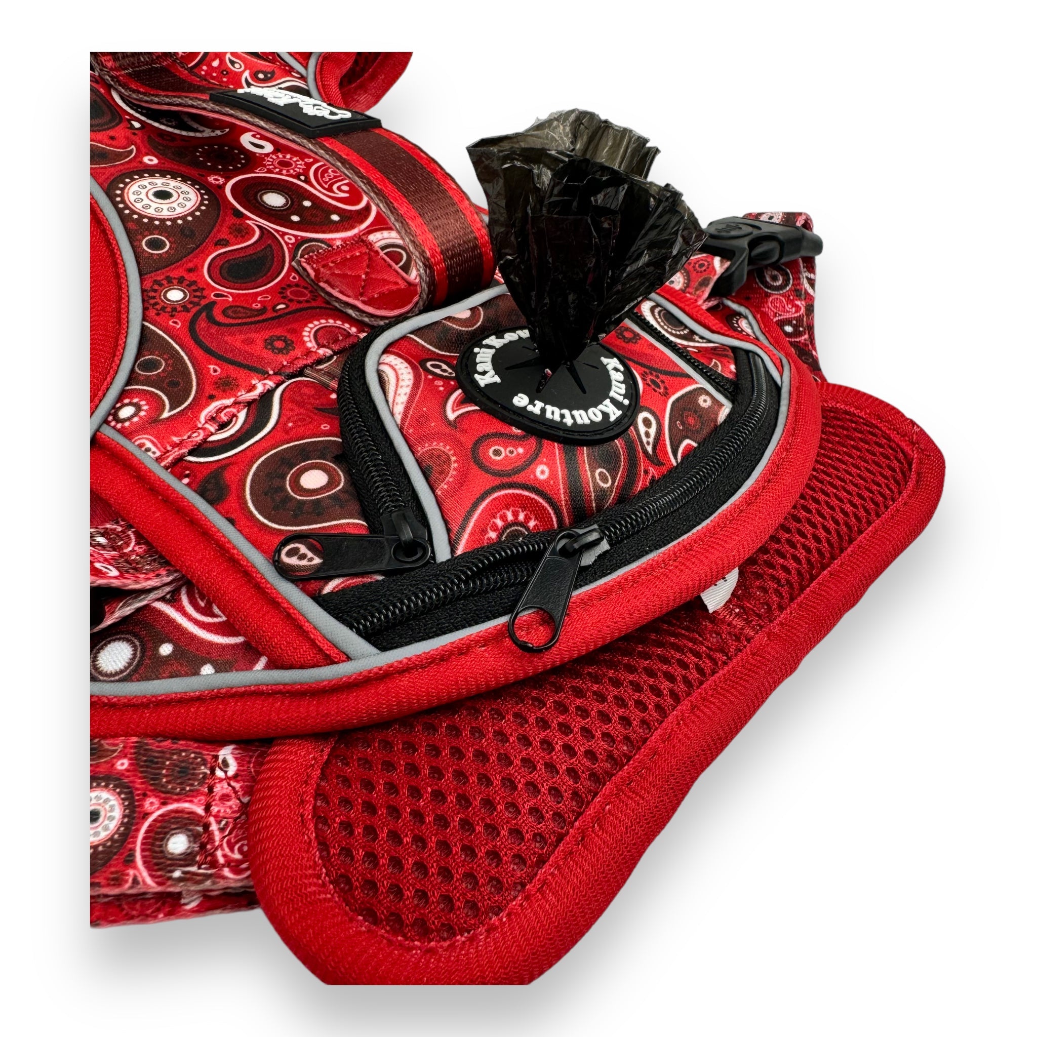 Red Paisley - Adventure Harness 
