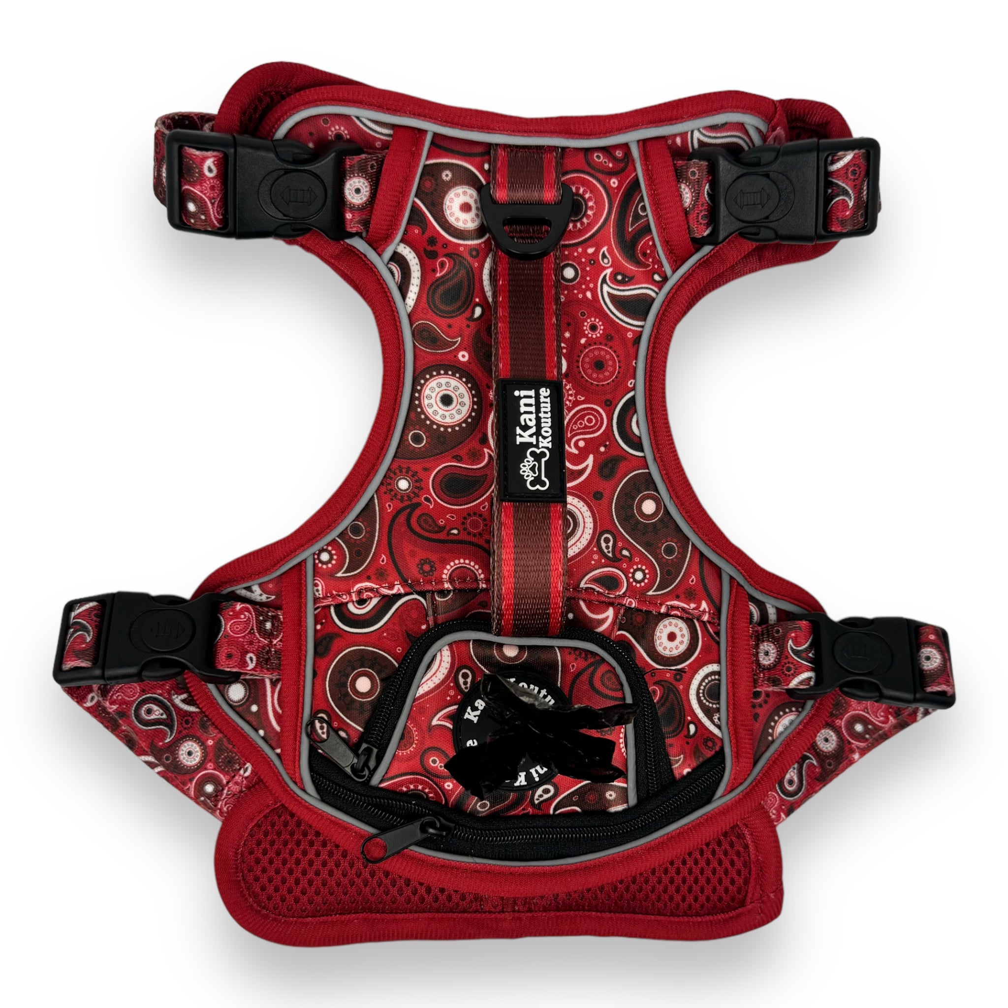 Red Paisley - Adventure Harness 