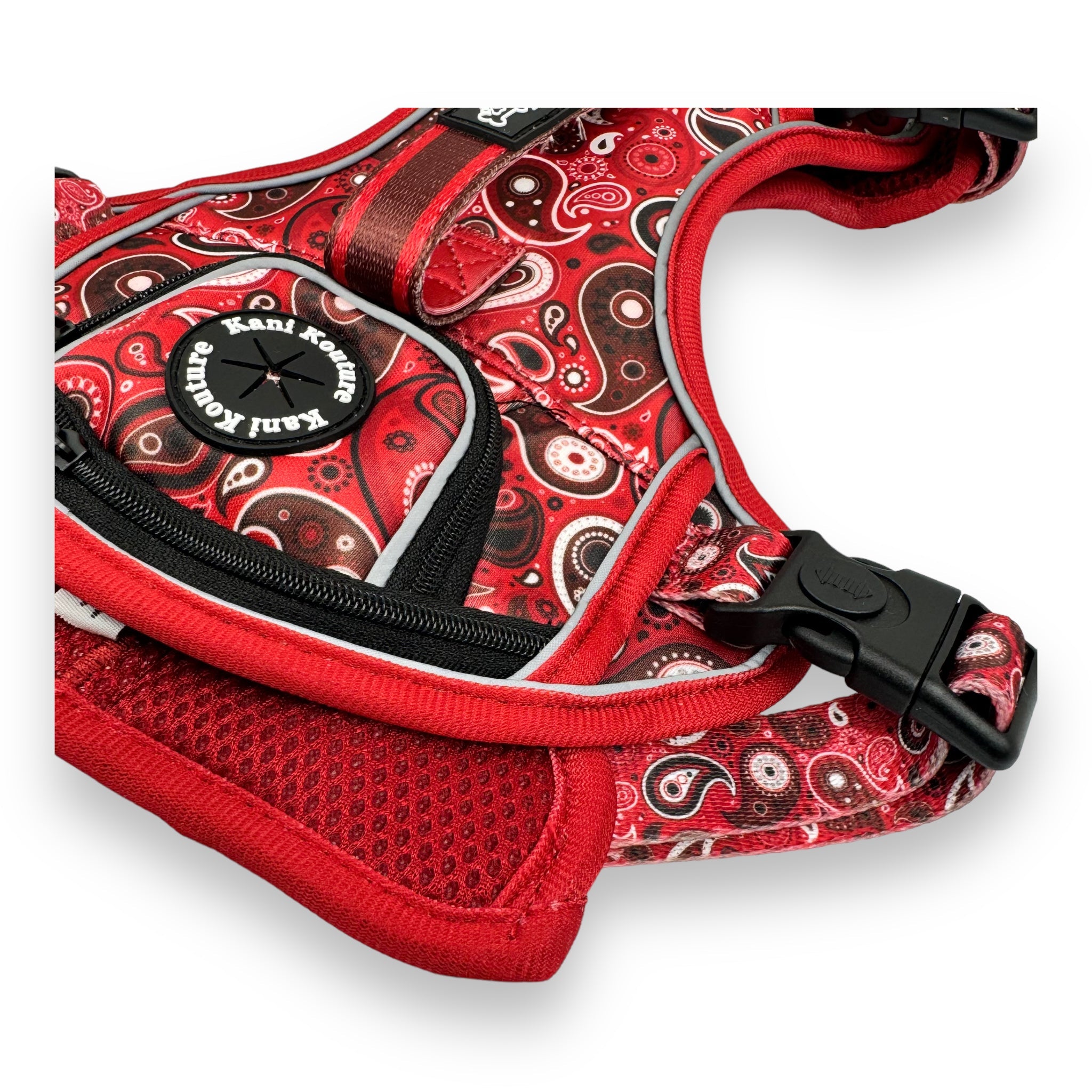 Red Paisley - Adventure Harness 