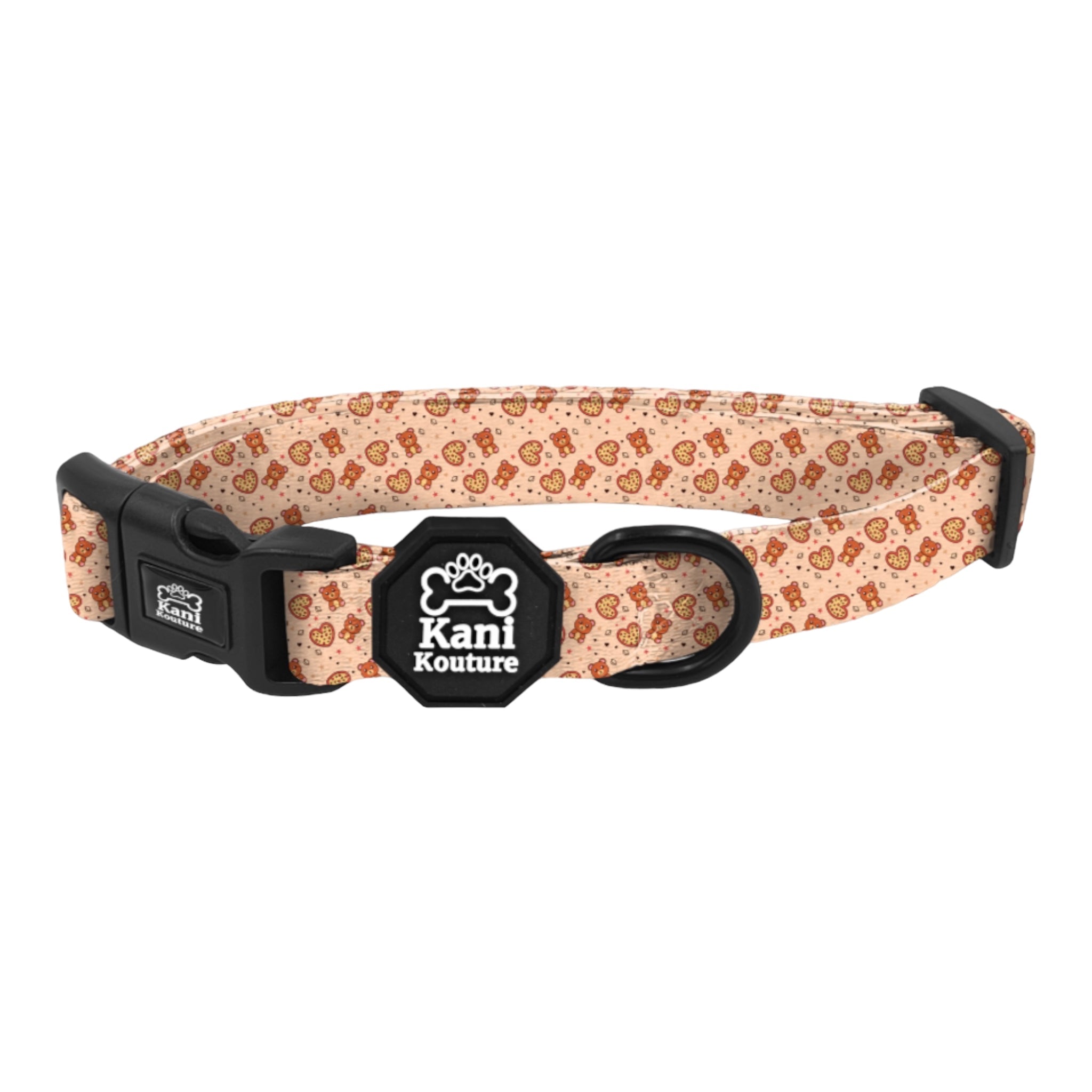 Teddy Hearts - Adjustable Collar 