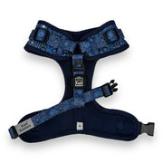 Blue Paisley - Adjustable Harness 