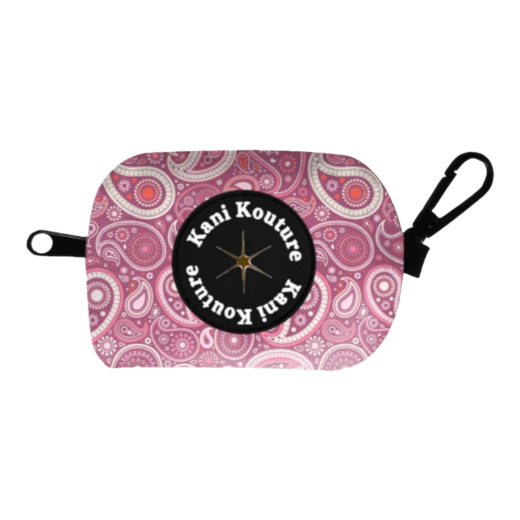 Pink Paisley - Poop Bag Dispenser 