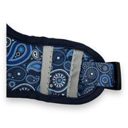 Blue Paisley - Adjustable Harness 