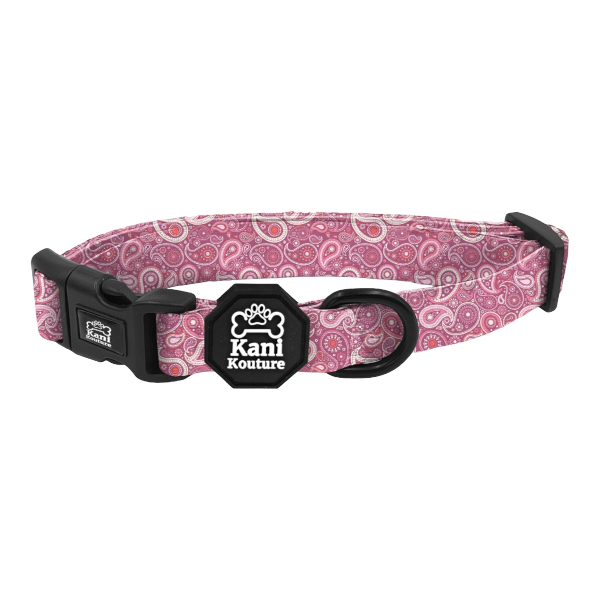 Pink Paisley - Adjustable Collar 