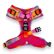 Fuchsia Meadows - Adjustable Leather Harness 