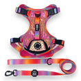 Load image into Gallery viewer, Fuchsia Meadows - Adventure Leather Harness 
