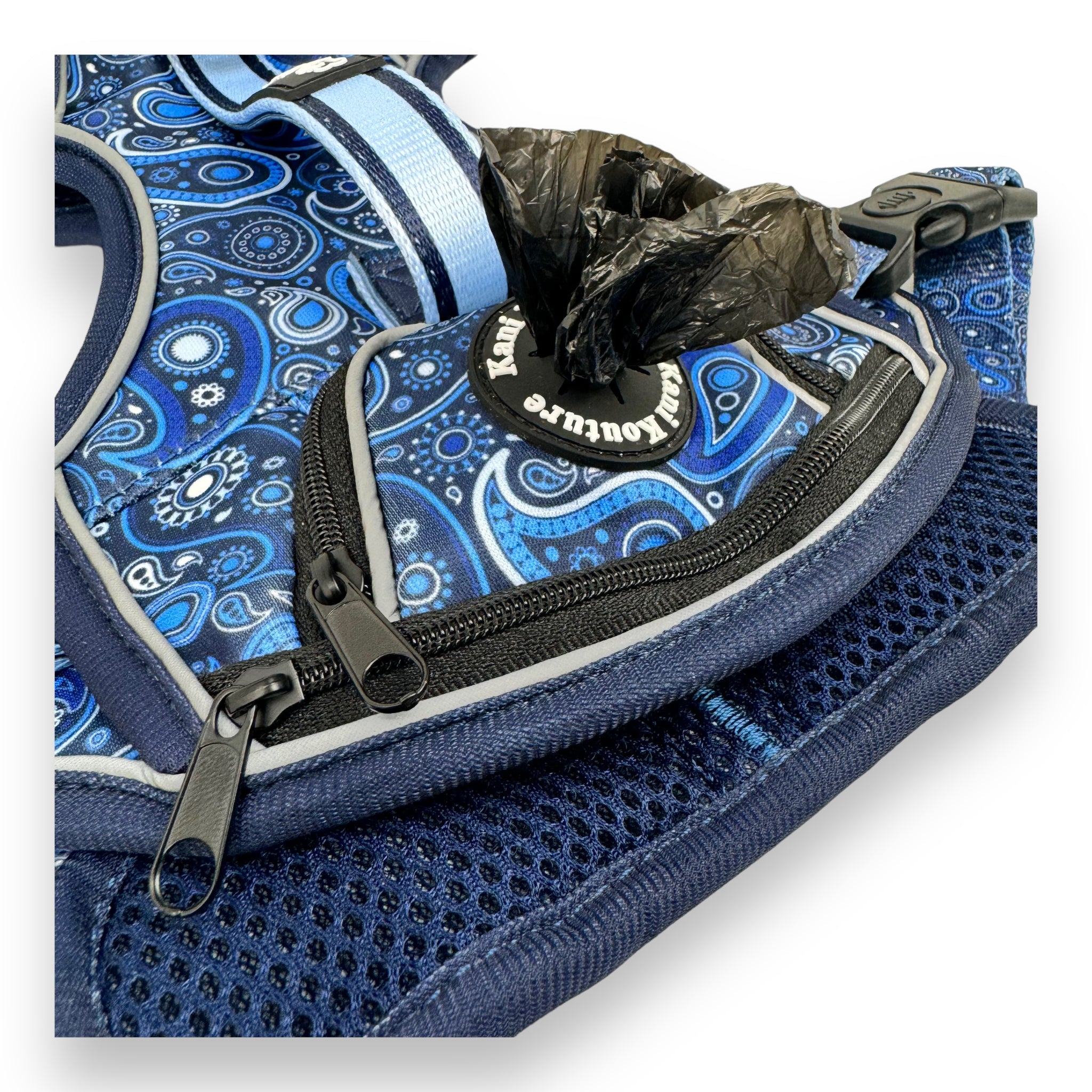 Blue Paisley - Adventure Harness 