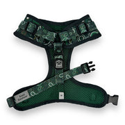 Green Paisley - Adjustable Harness 