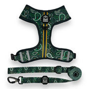 Green Paisley - Adjustable Harness 