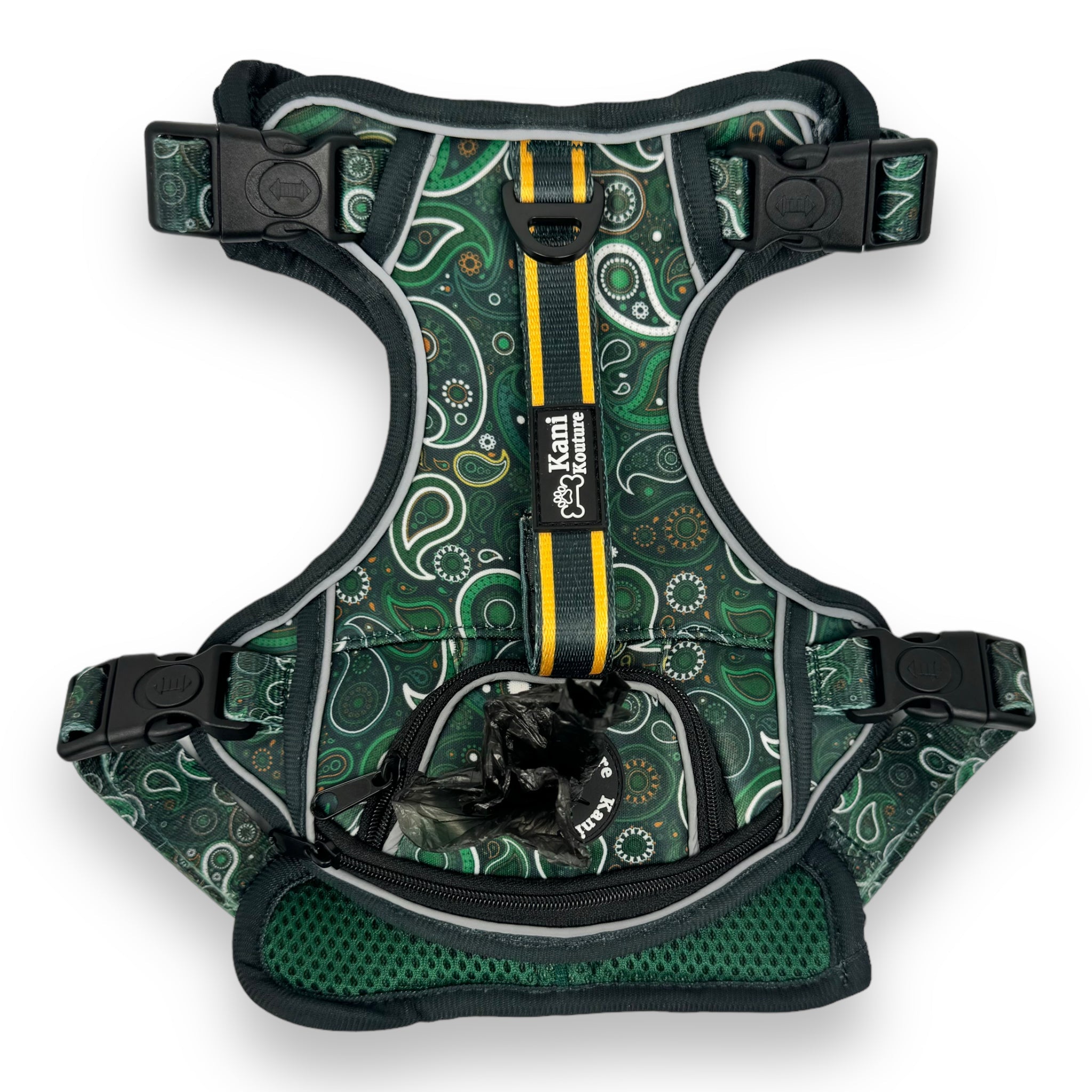 Green Paisley - Adventure Harness 