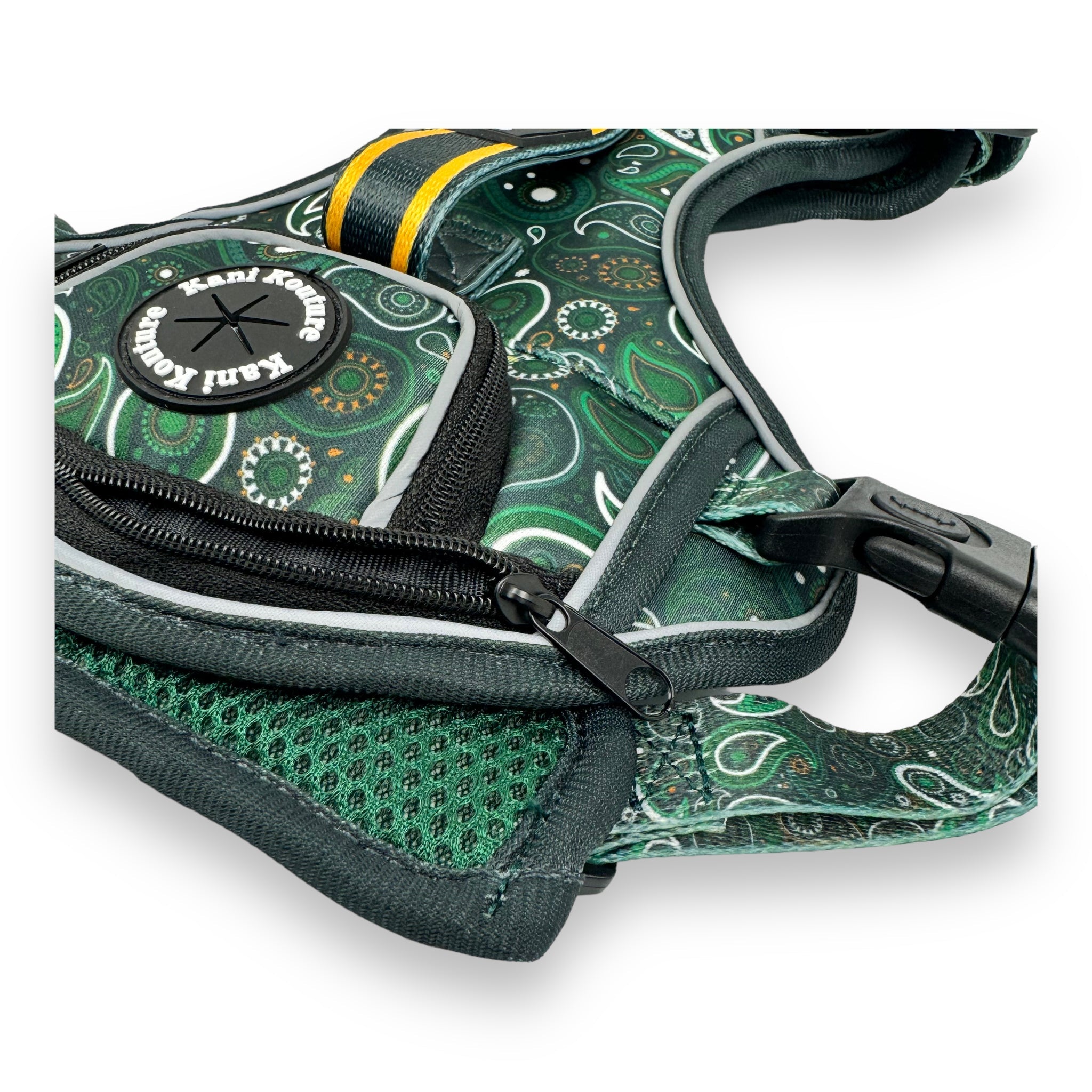 Green Paisley - Adventure Harness 