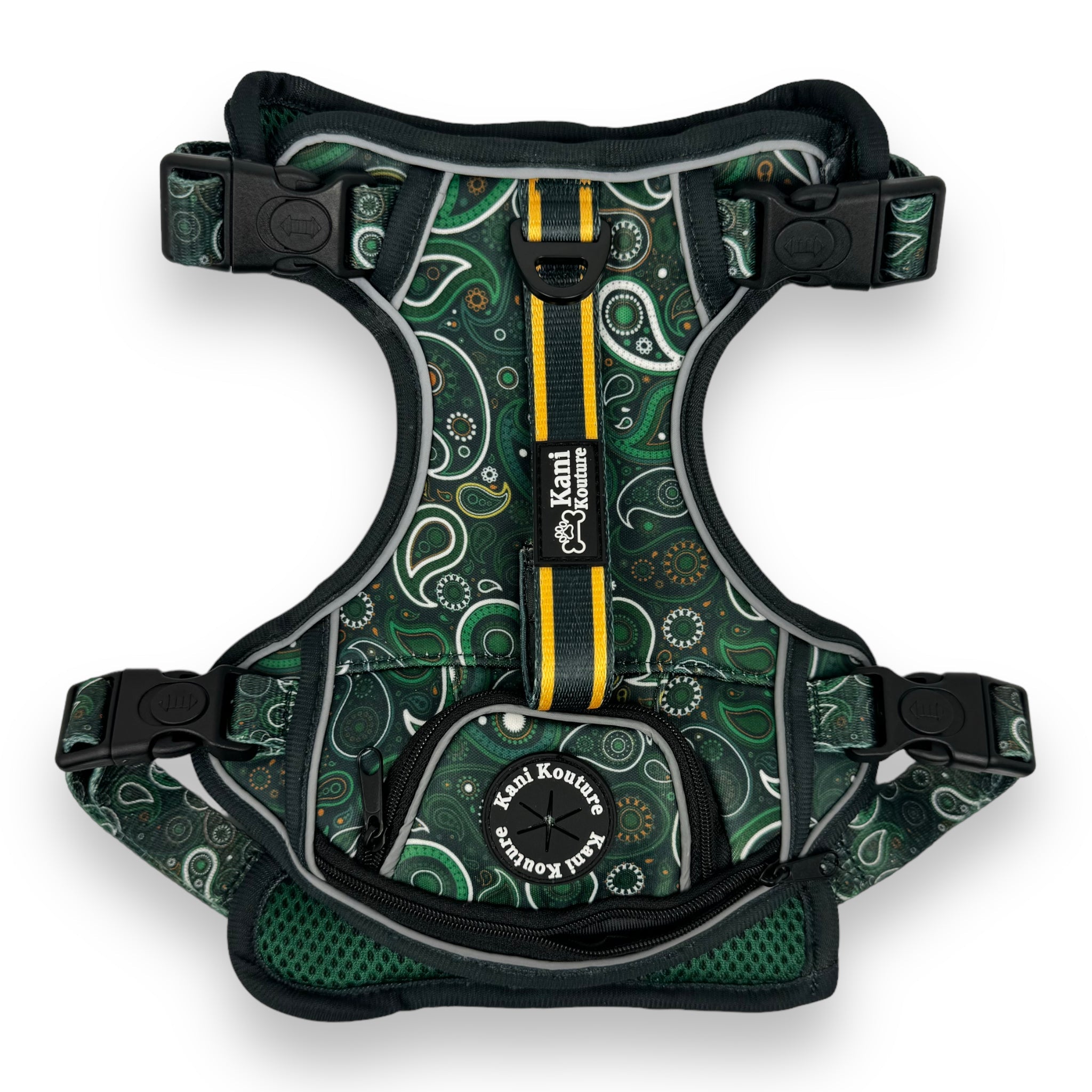 Green Paisley - Adventure Harness 