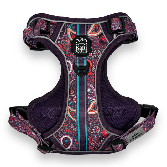Purple Paisley - Adventure Harness 