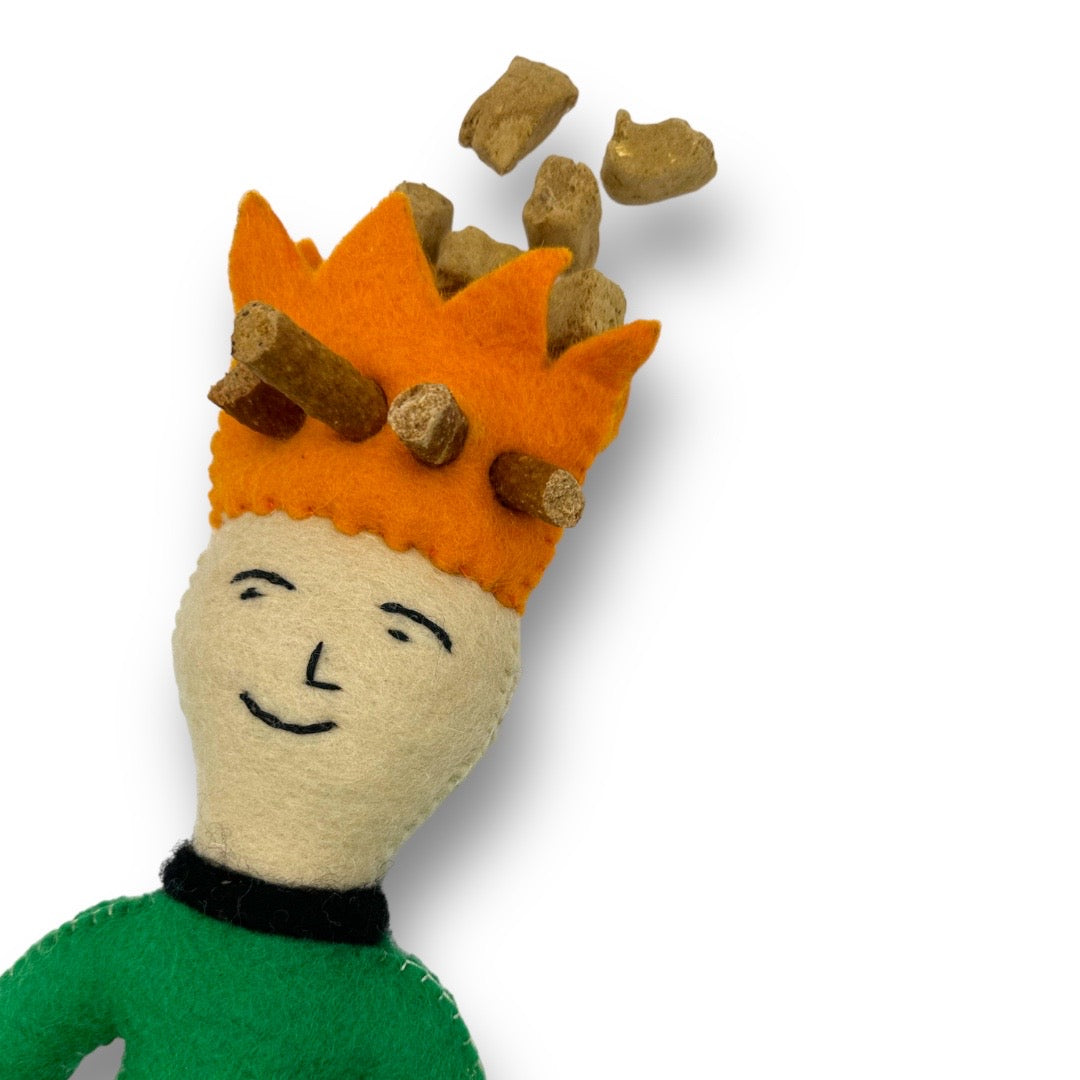 Prince and Princess Felt Dog Toys - Southlake Paws
