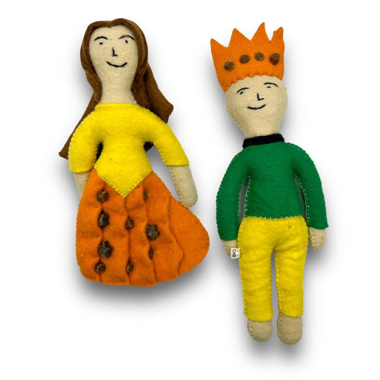 Prince and Princess Felt Dog Toys - Southlake Paws