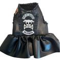Load image into Gallery viewer, Pups of Anarchy - Faux Leather Dress
