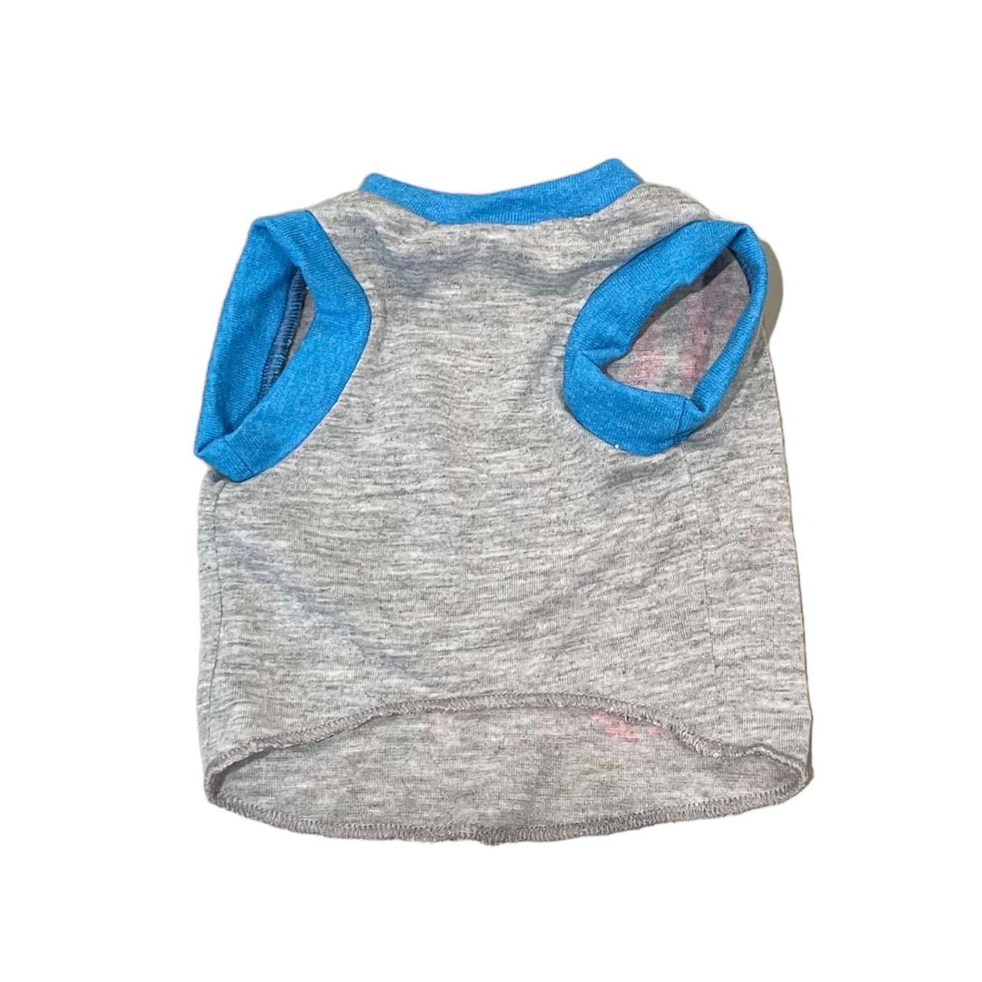 Upcycled Dog Tank - XS "ACDC TRIO"
