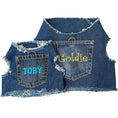 Load image into Gallery viewer, Personalized Denim Harness
