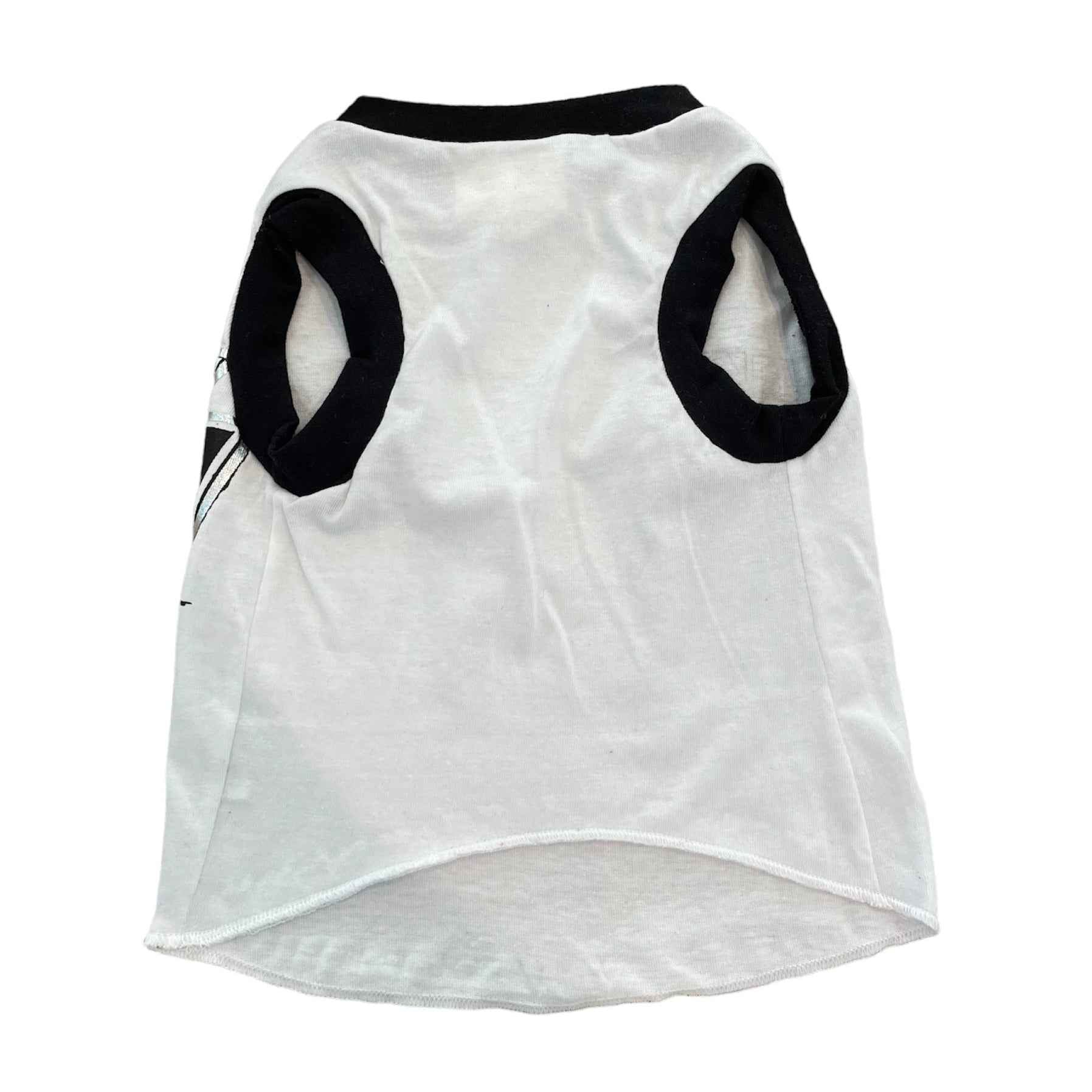 Upcycled Dog Tank - M "KISS GOTHIC"