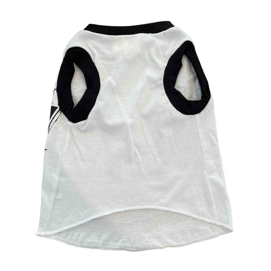 Upcycled Dog Tank - M "KISS GOTHIC"
