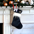 Load image into Gallery viewer, Sniffany Heart Velvet Christmas Stocking
