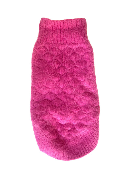 Miranda Mermaid Sweater in Hot Pink - Southlake Paws