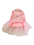 Load image into Gallery viewer, Baby Girl Pink Shimmer Sequin Dog Tutu 
