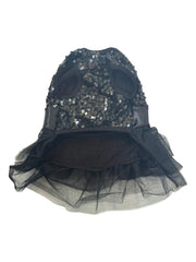 Marilyn Dog Tutu Dress, Black Sequins 
