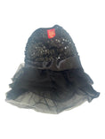 Load image into Gallery viewer, Marilyn Dog Tutu Dress, Black Sequins 
