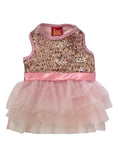 Load image into Gallery viewer, Over the Top Iridescent Blush Sequin Tutu 

