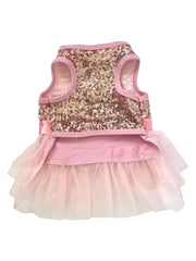 Over the Top Iridescent Blush Sequin Tutu 