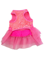 Palm Beach Neon Coral Sequin Tutu 