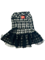 Chanel Dress, Black Plaid 