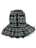 Load image into Gallery viewer, Chanel Dress, Black Plaid 
