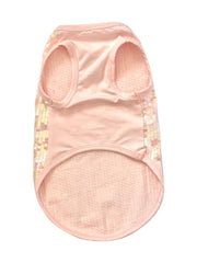 Malibu Dream Tank in Blush with Iridescent sequins 