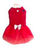 Load image into Gallery viewer, 4th of July Princess- Dog tutu dress
