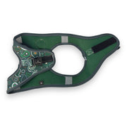Green Paisley - Step-in Harness 
